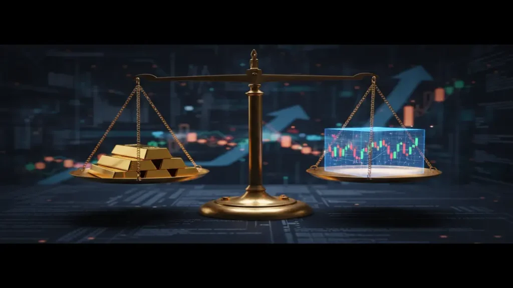 黃金vs股票：通膨時代投資比較與資產配置指南