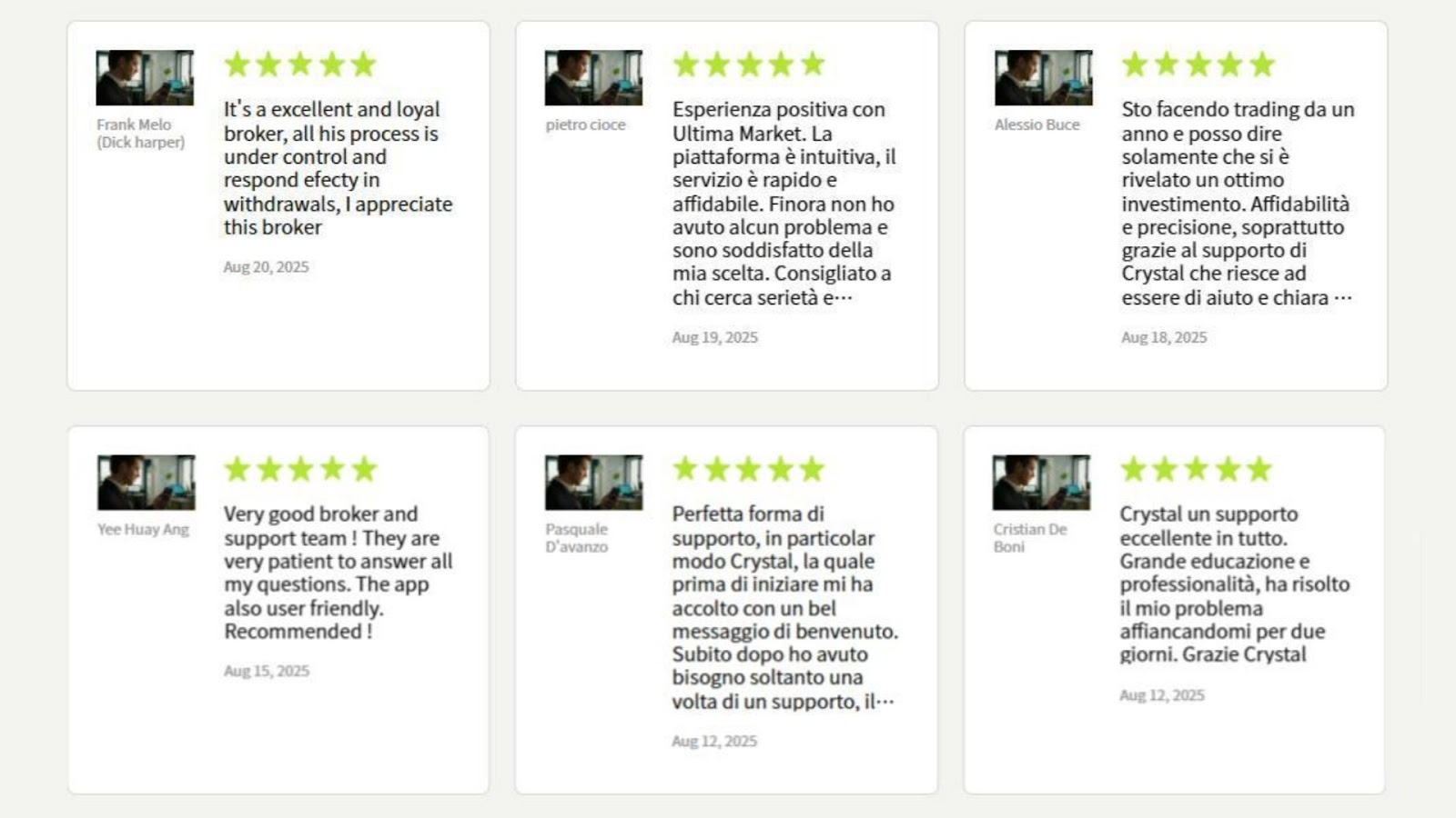 交易平台實測觀點 - ultima markets