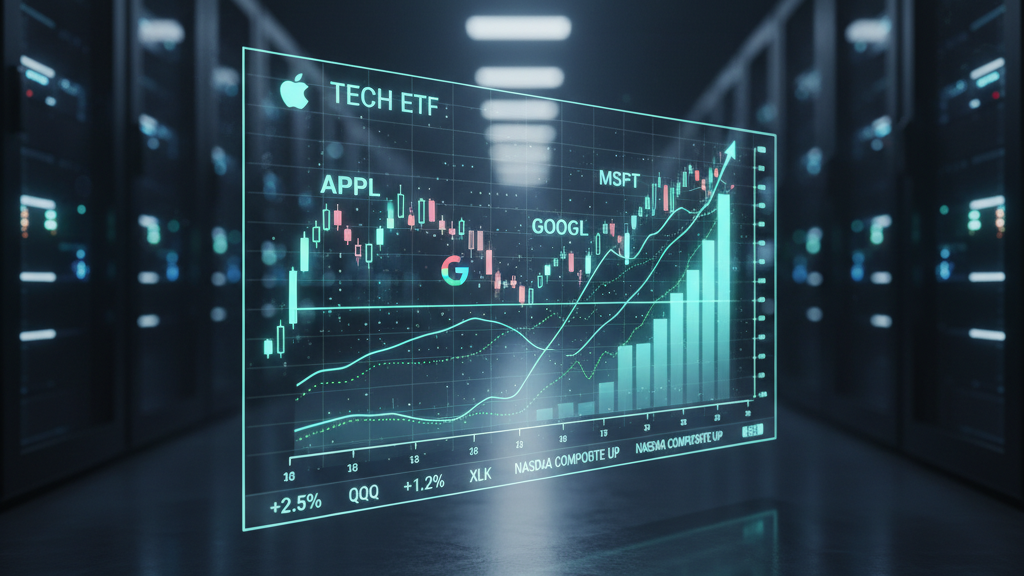 2026科技股ETF美股指南:QQQ、VGT、XLK全方位比較及風險剖析