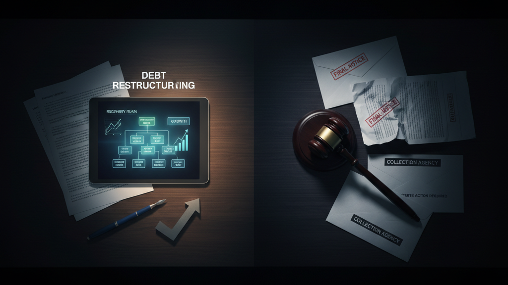 【債務重組vs破產分別】2026最新解析:從企業財困案看清後果、程序與出路