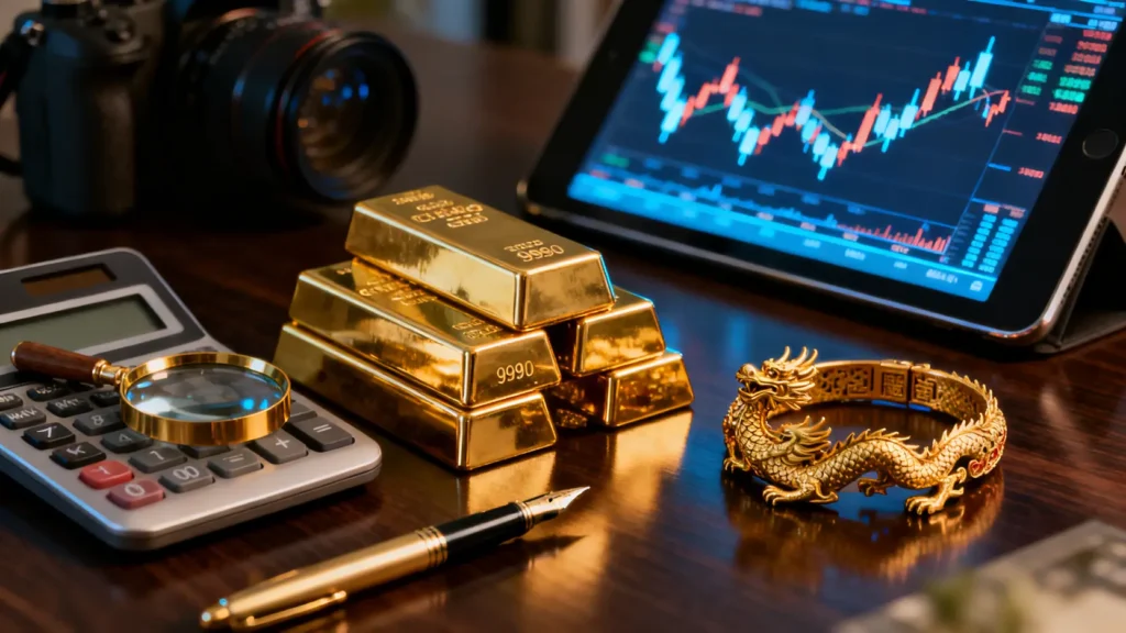 【2026金價】一錢黃金多少錢?香港今日金價查詢、飾金價、回收價全攻略