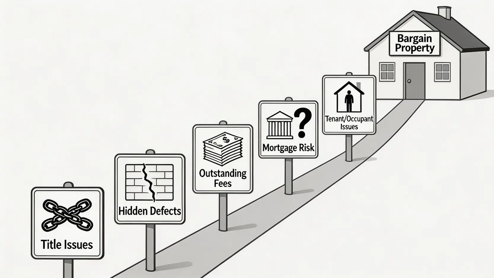 購買銀主盤時需要注意的五大潛在陷阱,包括業權問題、隱藏維修、欠費、按揭風險和租客問題。